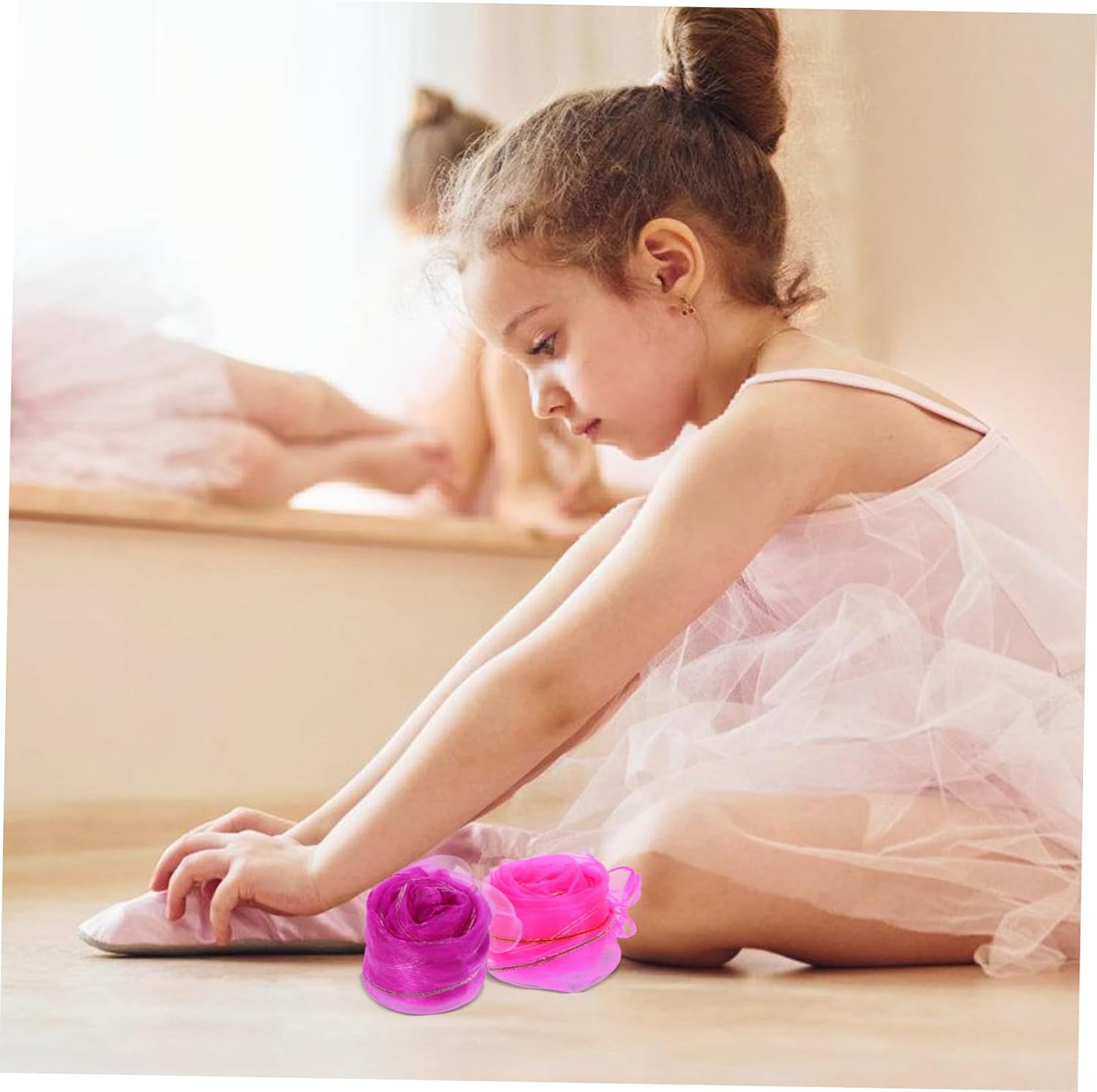 Milisten 10pcs Dance Scarves Soft Lightweight Chiffon Square Scarves for Juggling and Preschool Performance Multicolor Play Towel for Creative Movement Fun Activities for Boys