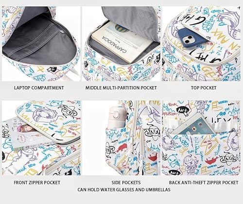 ORILOOSEN Mochila escolar para adolescentes, mochila escolar, mochila de lazer para ensino fundament