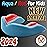 Oral Mart Youth Mouth Guard (2024 Aqua/Red) for Kids - Youth Mouthguard for Karate, Flag Football, Martial Arts, Taekwondo, Boxing, Football, Rugby, BJJ, Muay Thai, Soccer, Hockey