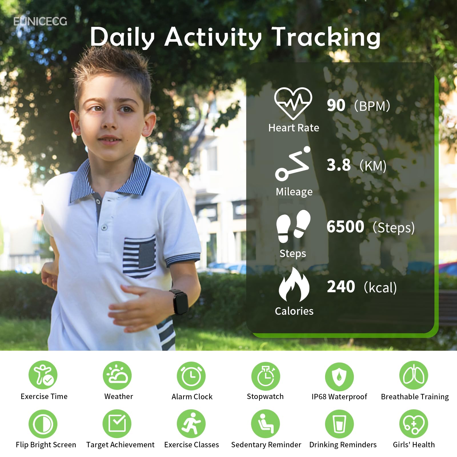 Smartwatch Dla Dzieci Kalkulatory Krokomierz Budzik | Fitness Tracker Telefony Monitor Pracy Serca Zegarek Chłopcy Dziewczynki Prezent Młodzież