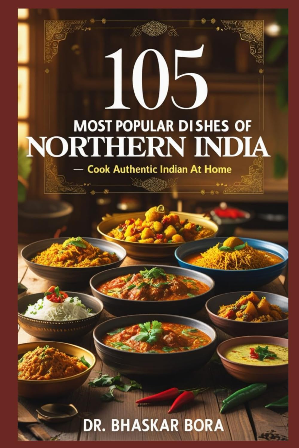 105 Most Popular Dishes of Northern India: Cook Authentic Indian At Home (Cookbook)