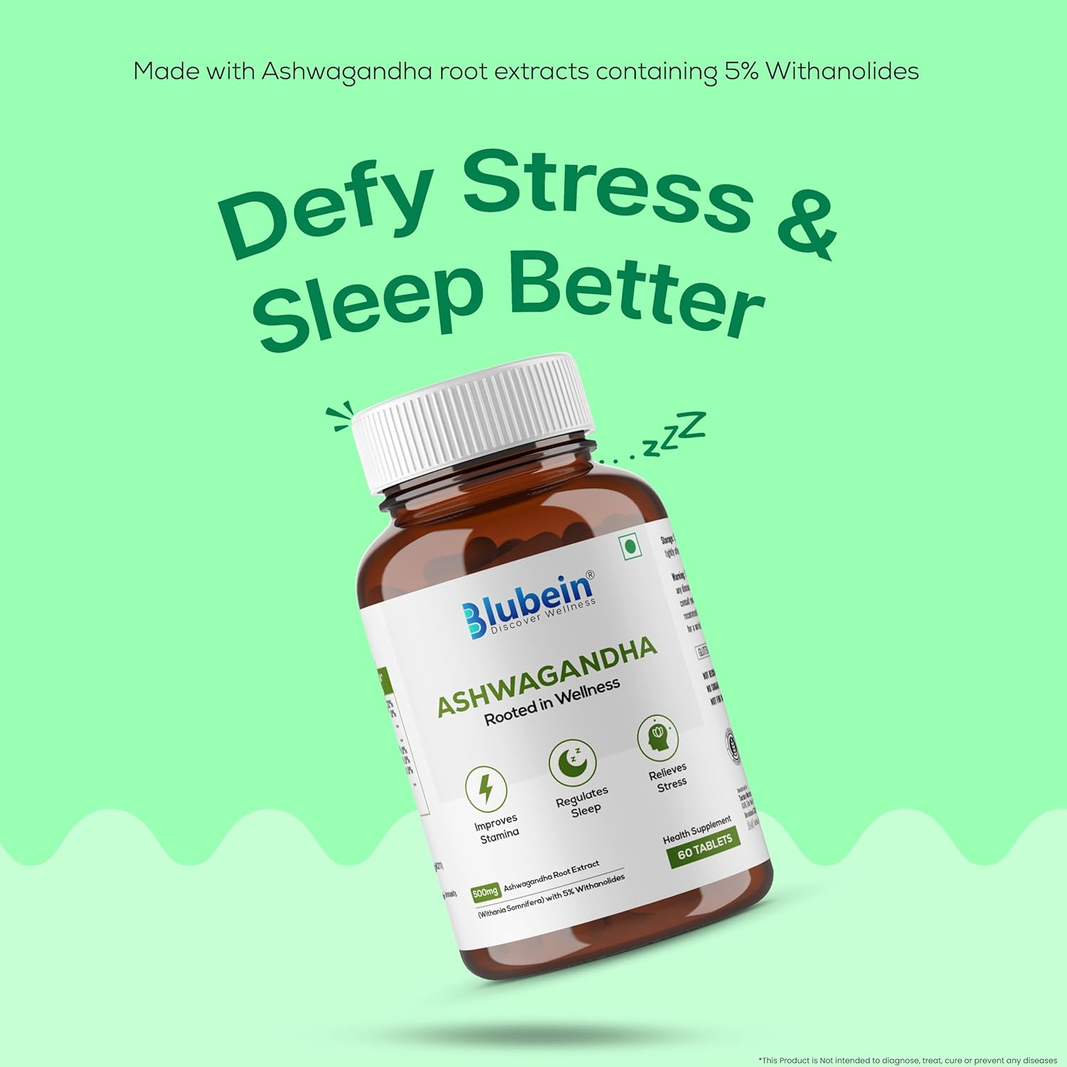 Blubein Essential Zen Combo | Multivitamin 60N with 37 important ingredients | Ashwagandha extracts with 5% withoolides | For better sleep and performance Blubein Essential Zen Combo | Multivitamin 60N with 37 important ingredients | Ashwagandha extracts with 5% withoolides | For better sleep and performance