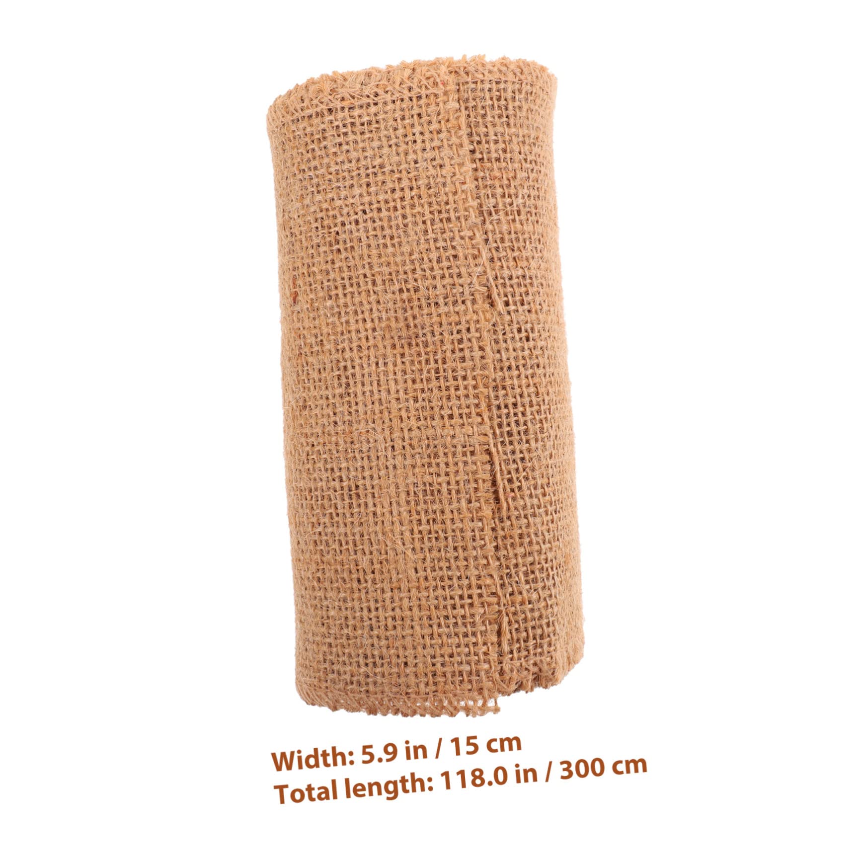 Milisten 4 Rollen Jute Baumhülle für Pflanzenschutz und Gartenschutz