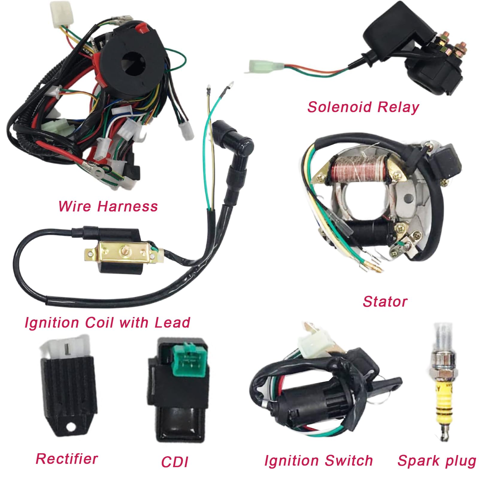 Paires Phares ATV Avant Gauche Droite - Compatibles 50 70 110 125 150 200 250 Quad