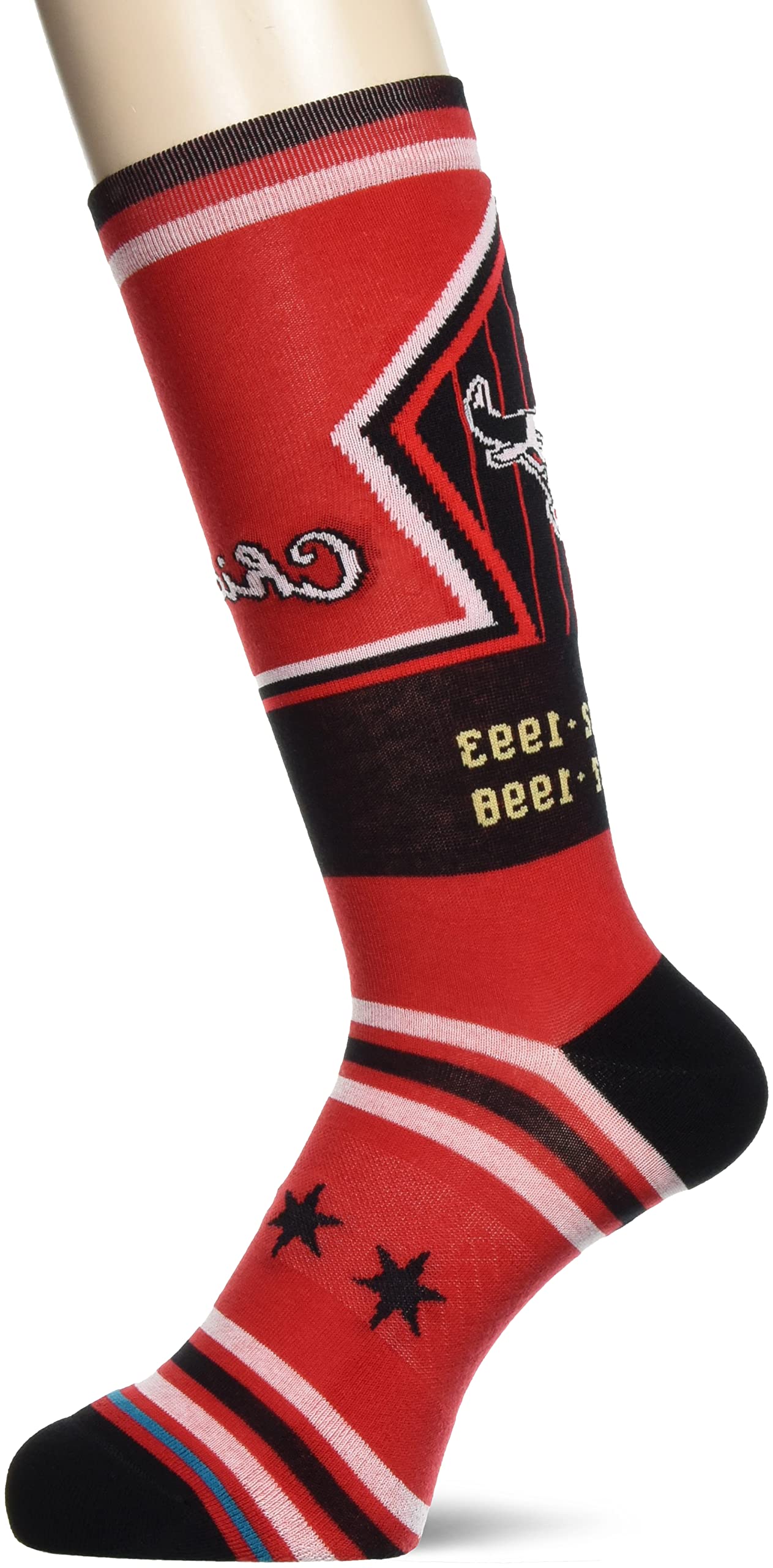 Stance Chicago Bulls InfiKnit 2021/22 NBA City Edition Crew - Calzini