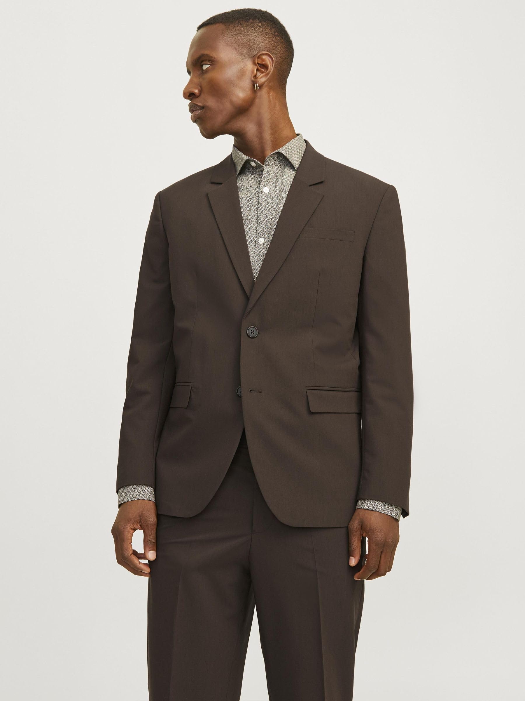 Jack & Jones Jprbushwick Harry Blazer Reg Fit Noos Giacca Uomo (Pacco da 1)