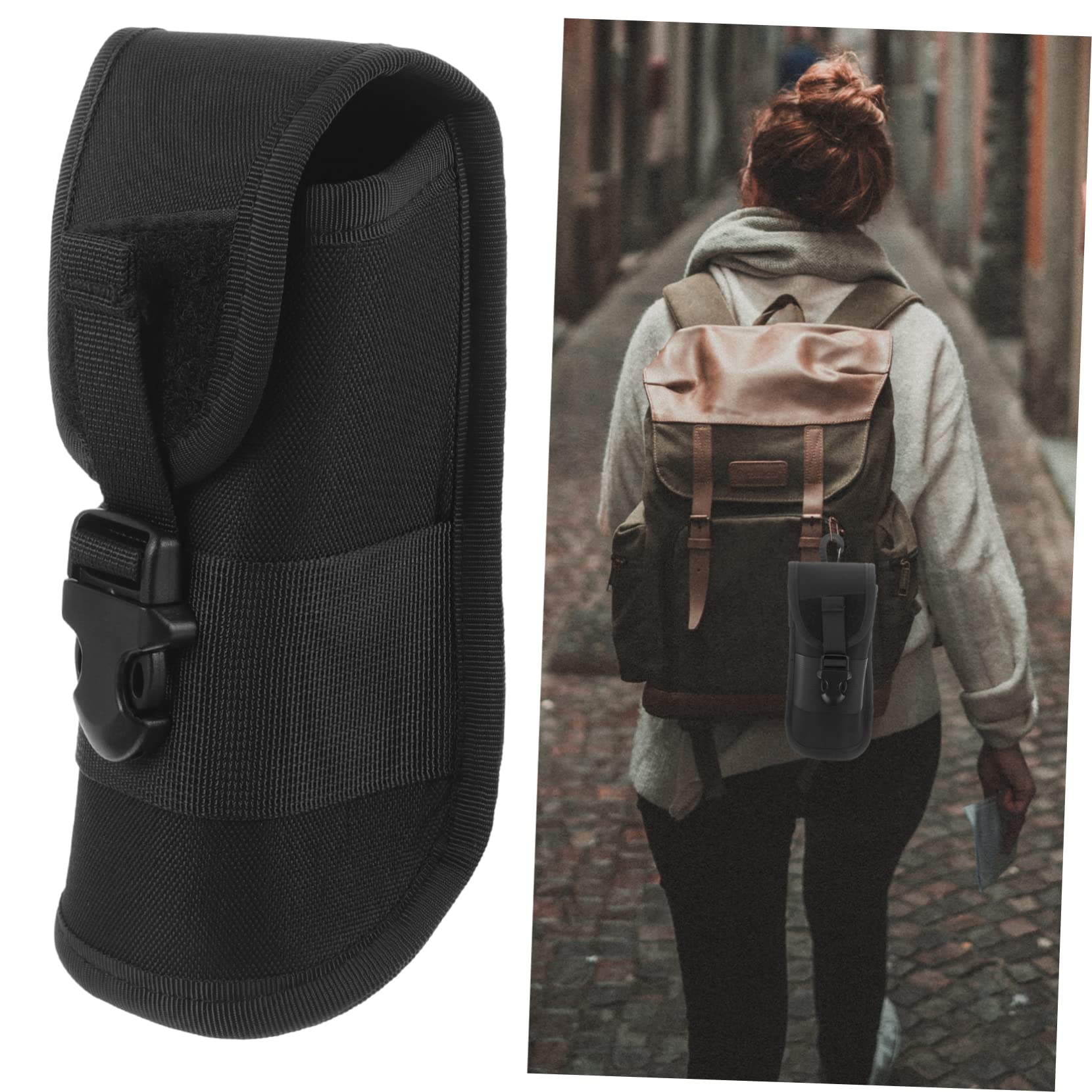 SUPVOX 5piezas Estuche Para Gafas y Caja Protectora De Almacenamiento Portátil Para Actividades Organizador De Gafas Clip Para Cintura