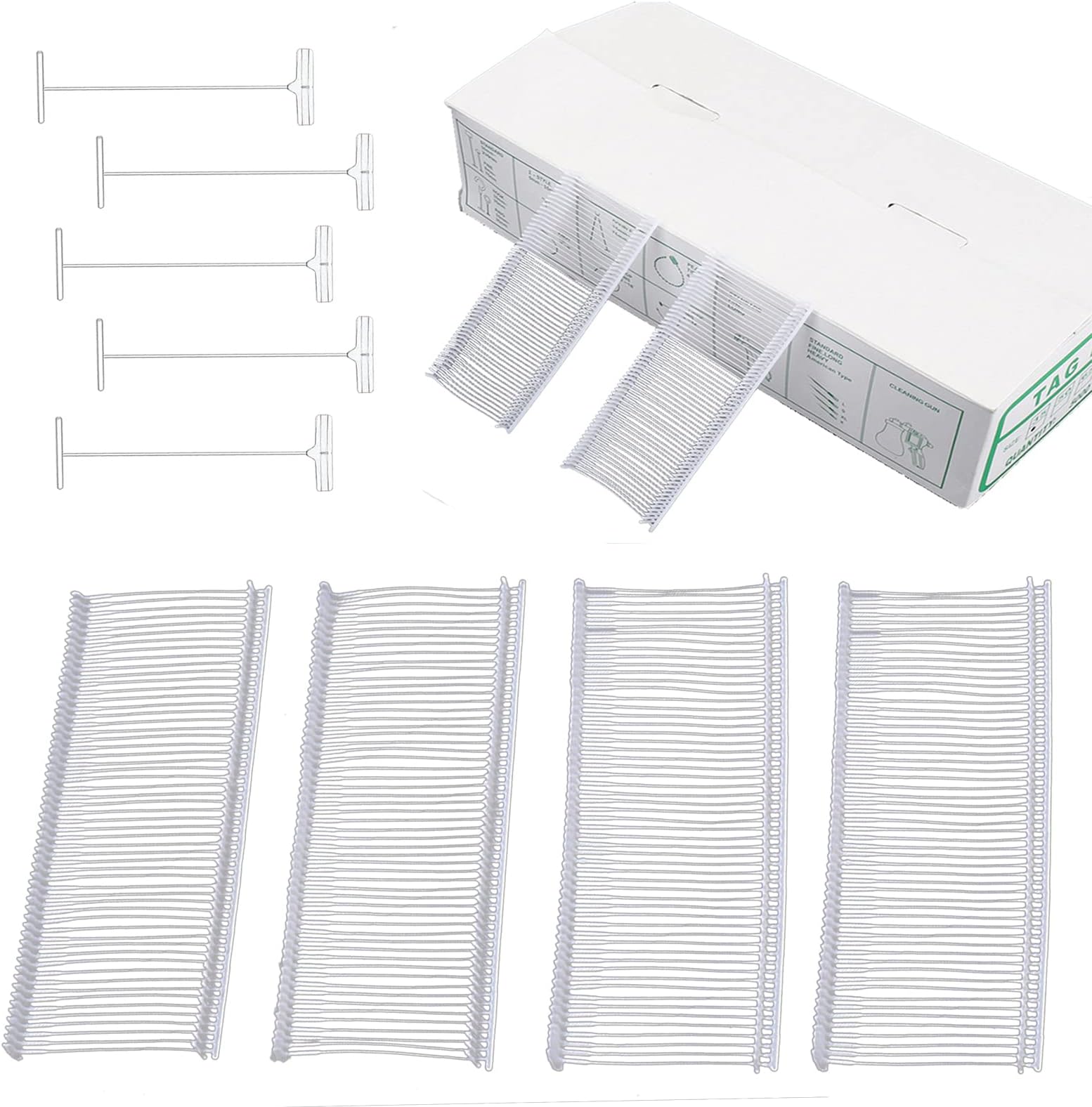 PAG 2 inch Standard Tagging Gun Fasteners Tag Barbs