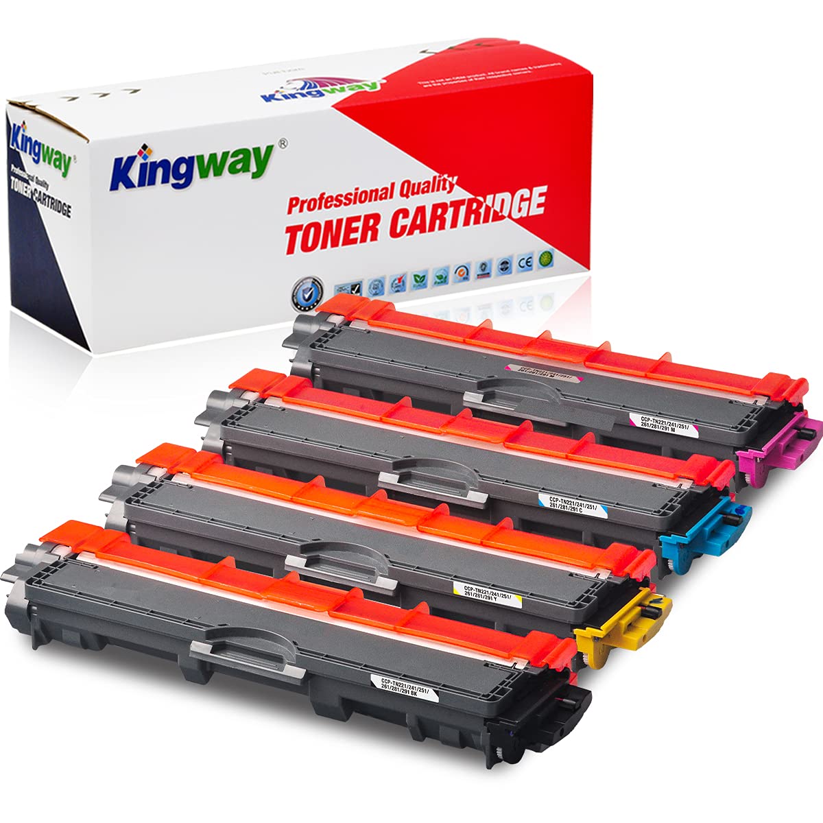 Toner Magenta Compatible Brother TN241 TN221 TN251 TN261 TN291 - Neuf