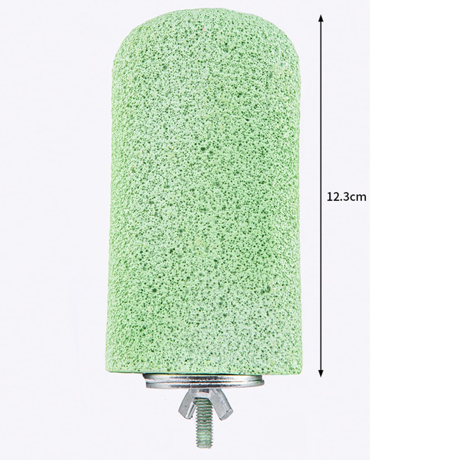 Yuelulala Bird Parrot Calcium Teeth Mouth Molar Grinding Stone Hamster Grinding Stone Chew Toy Perch Jumping Stand for Parrot Budgies Chinchilla Squirrel Hamster Cage Stand Platform (A51-1) - Image 2