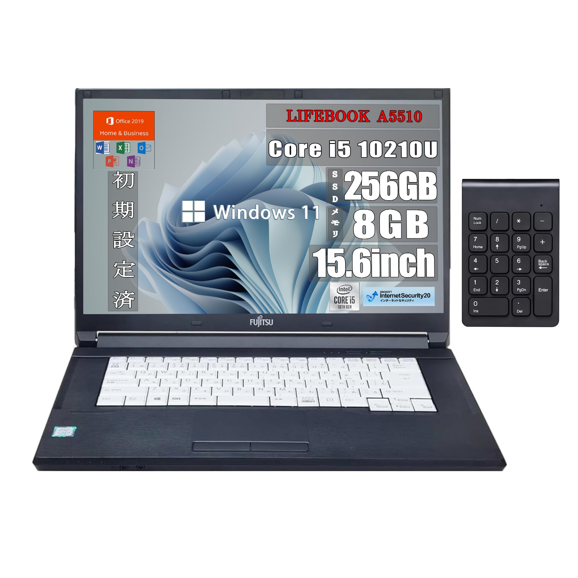 Amazon.co.jp: 【整備済み品】 富士通 ノートパソコン LIFEBOOK A5510 