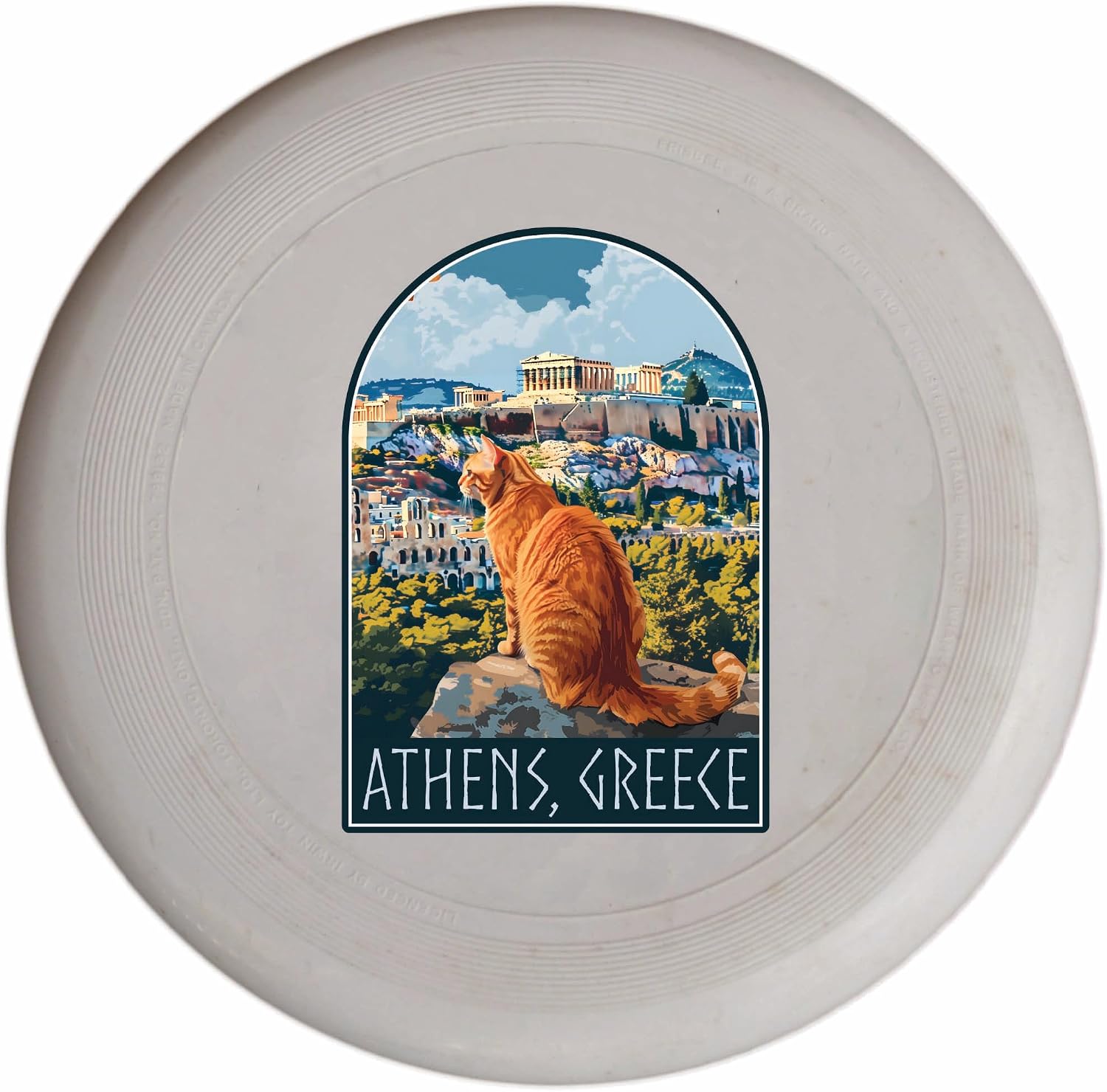Atlanta Georgia Design B Souvenir Flying Disc 4-Pack
