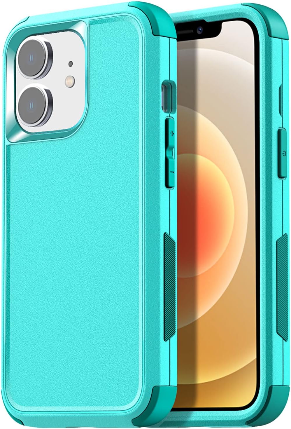 AICase Rugged Case for iPhone 12/iPhone 12 Pro,Heavy Duty 3