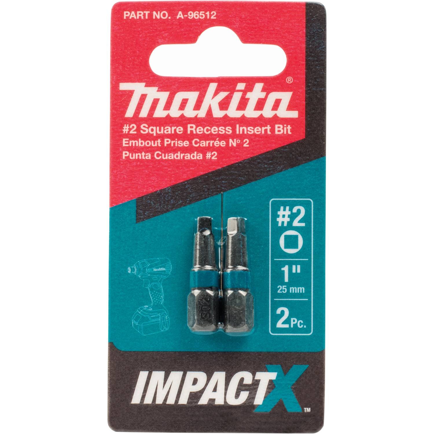 makitaのインパクト2つ Amazon.co.jp: マキタ インパクト 2角埋込型 1インチ インサートビット
