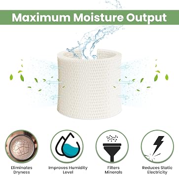 Future Way MAF2 Humidifier Filter Compatible with AIRCARE MA0800, Kenmore 15408 Humidifier, 3-Pack