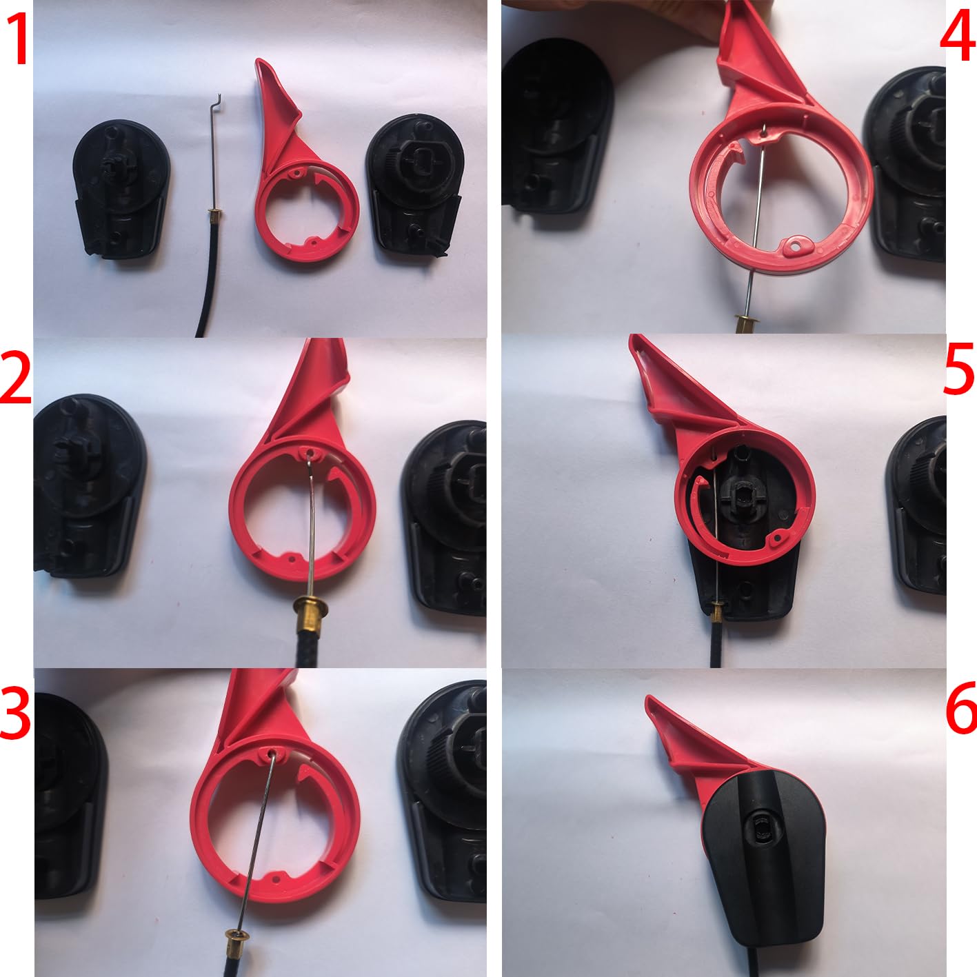17850-VG3-D01 Kabel przepustnicy do kosiarek pasuje do Honda HRR216 HRS216 HRR216K3 HRS216K4 HRS216K2 HRR216K4 HRT216 Części zamienne do kosiarek