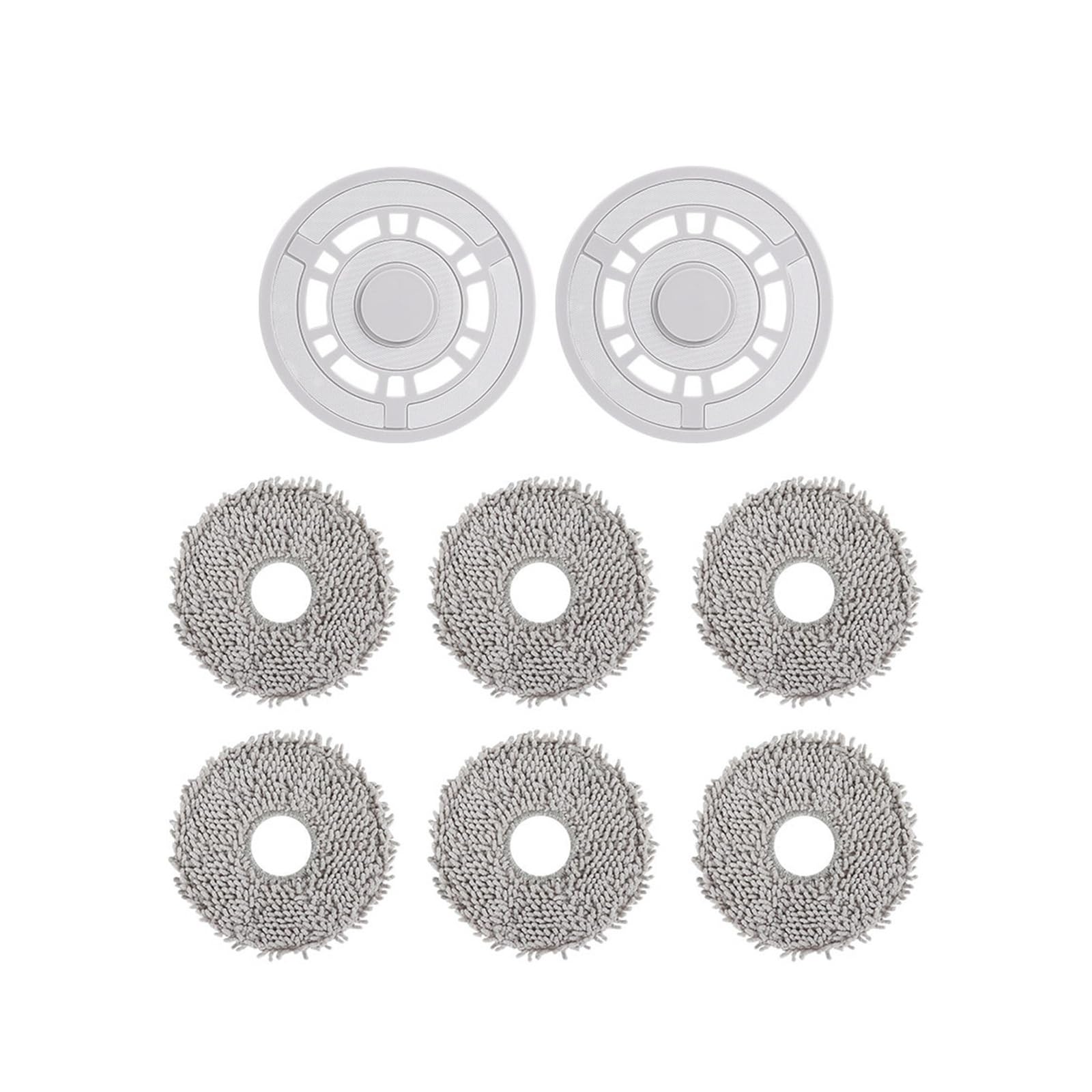 HIZON Mop Pads Holder Accessories，Compatible For Xiaomi ，B101CN Mop Cloth Robot Vacuum ，Compatible For Dreame， L10s Ultra S10 S10 Pro X10(SET1)