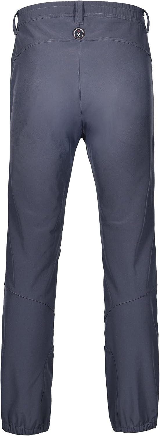 Little Donkey Andy Men’s Water-Repellent Softshell Insulated Pants for Hiking Ski Snow, Fleece Lined