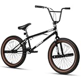 Freestyle BMX Bike, 20 Inch Yaphet Bicycle for Teen Beginner and Adult Riders, Bike with Hi-Ten Steel Frame, Multiple Colors