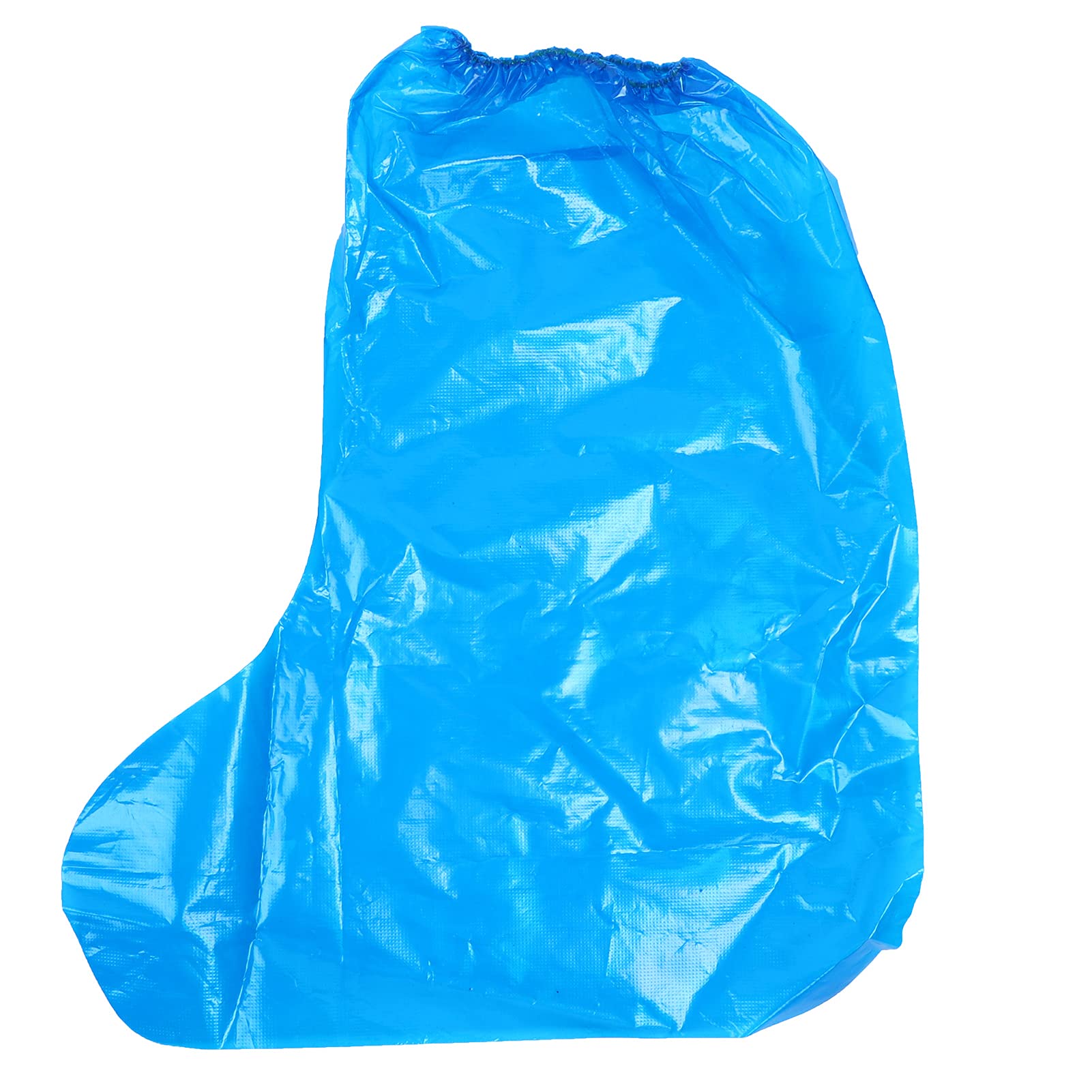 500 Copriscarpe Monouso Impermeabili Antiscivolo Alti Al Ginocchio | Bloccano Pioggia e Fango per Lavoratori All'aperto e Escursionisti Fascia Elastica per Vestibilità Sicuras Pieghevoli