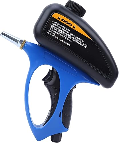 Miniatura 1 de GOTOTOP Kit de chorreo de arena de mano Sandblaster manual neumático anti-chorro de arena Máquina de chorro de arena Pistola de chorro de arena Mini