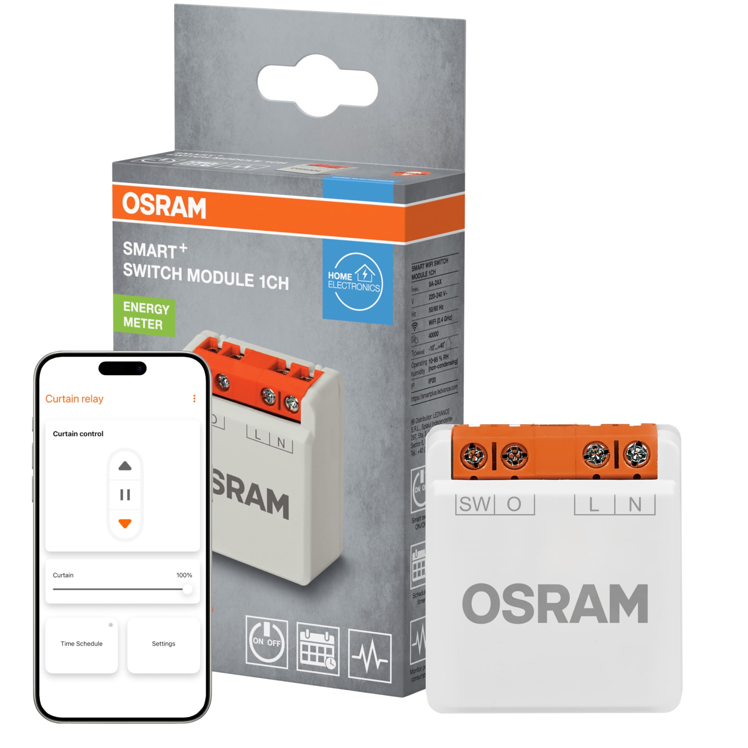 SMART+ WIFI SWITCH MODULE 1 Channel