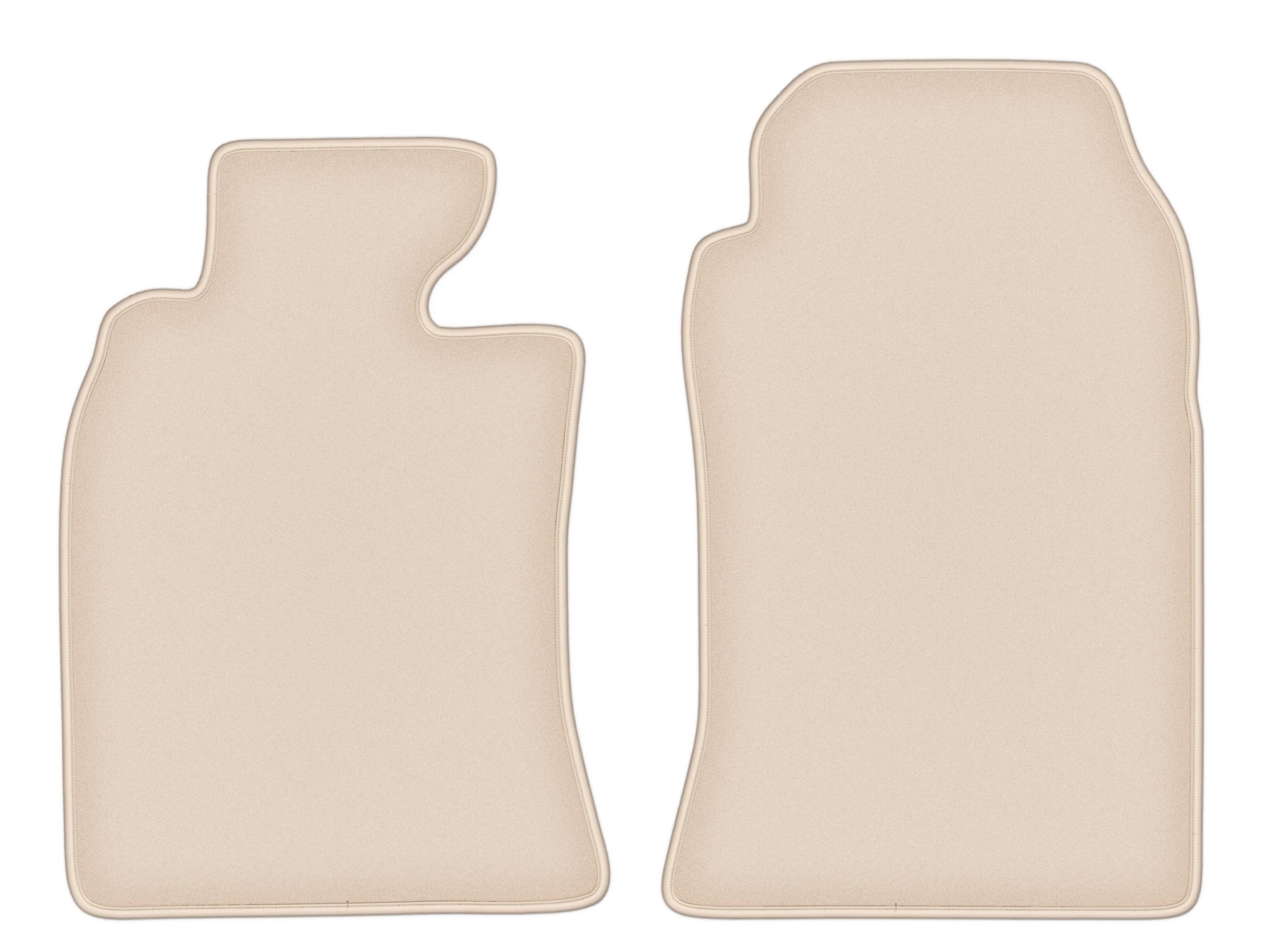 Tapis auto avant de remplacement Mini Cooper R52 hayon 2004-2008 velours beige - 8