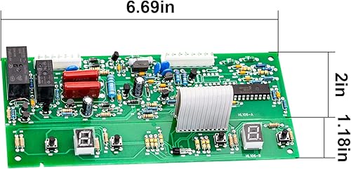 Miniatura 3 de W10503278 Refrigerador Control Electrónico JAZZ Junta M+ para Whirlpool, Kenmore WPW10503278 12784415, W10503278, AP6022400,12002339