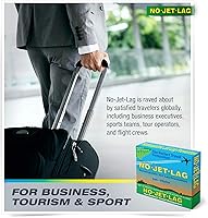 Vista 5 de Miers Laboratories No Jet Lag Homeopathic Jet Lag Remedy (1 Pack, 32 Chewable Tablets), Travel Must Have, Flight Essential for Jet Lag Relief