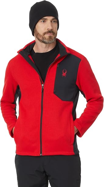 Spyder Mens Bandit Jacket Fleece Jacket