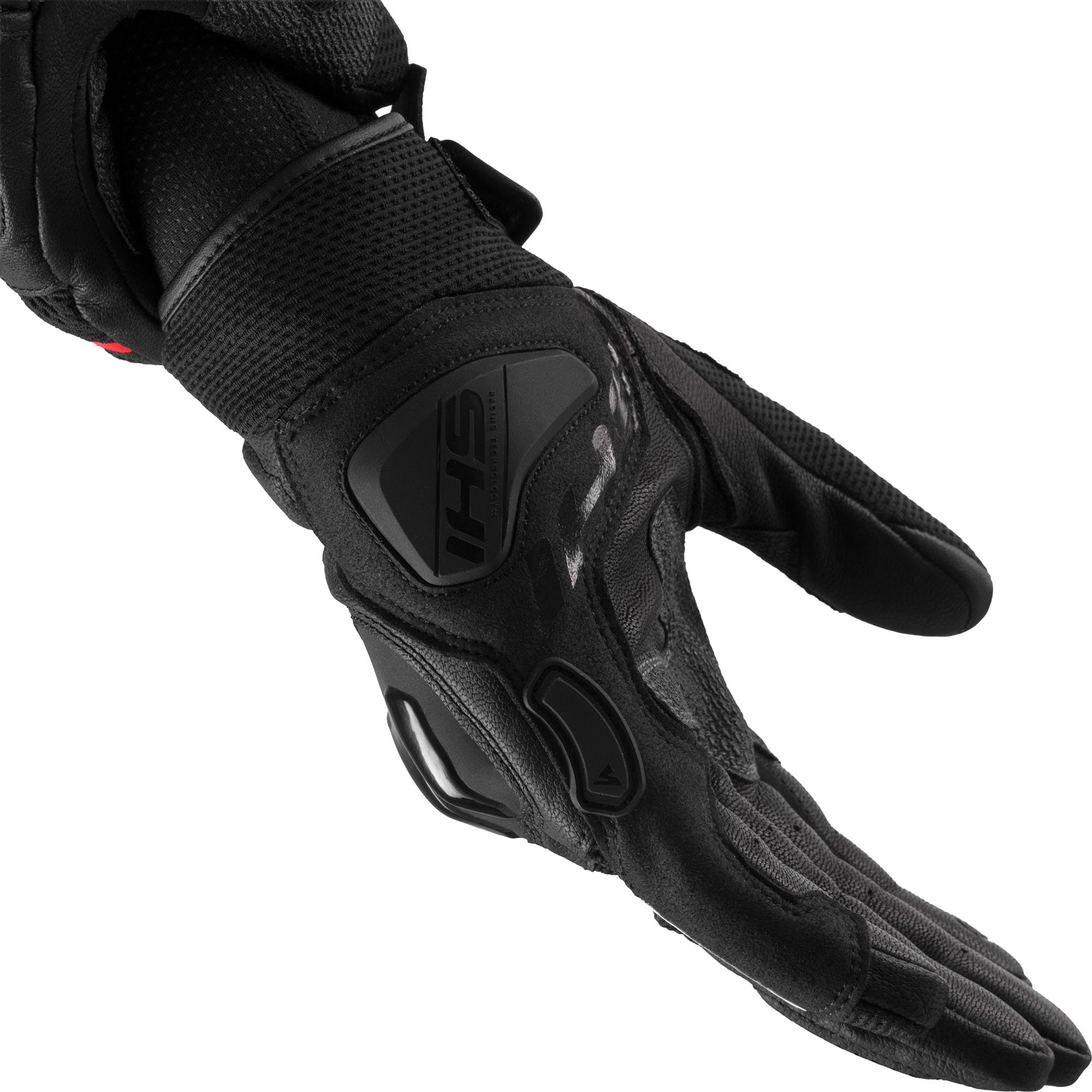 SHIMA Spark 3.0 Rękawice motocyklowe, czarny/czerwony, S