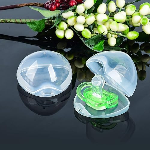 Xthuge Caja para chupete, funda para chupete, clip para chupete, contenedor para chupete para viajes, sin BPA, accesorios para chupete, paquete de 2 disponible en Yaxa Venezuela