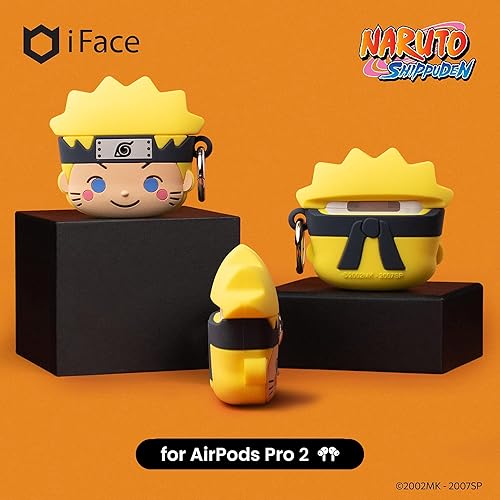 Miniatura 3 de iFace Naruto Shippuden - Funda de figura de anime compatible con Apple AirTags (clip de mosquetón incluido) [Naruto] y Naruto Shippuden Anime Figura