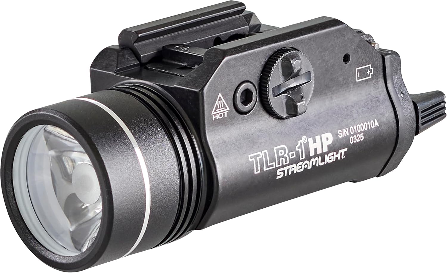 Streamlight 59152 TLR-1 HP 1000-Lumen High Candela Weapon Mounted Light with Long Gun Kit, Includes Safe Off Remote and Standard Switches, Remote Pressure Switch, Mounting Clips, Black