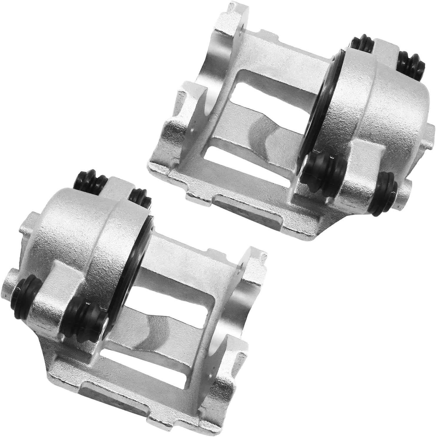 Anpulsero Front Disc Brake Caliper Assembly Without Bracket Compatible with Select Jeep Models - 1990-2006 Wrangler, 1990-2001 Cherokee, 1993-1998 Grand Cherokee - Front Driver and Passenger Side Front Left/Right 1990-2001 Cherokee