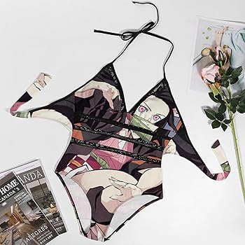 Amazon.co.jp: [NYBOX] 鬼滅の刃 アニメ ビキニ水着の 一体型