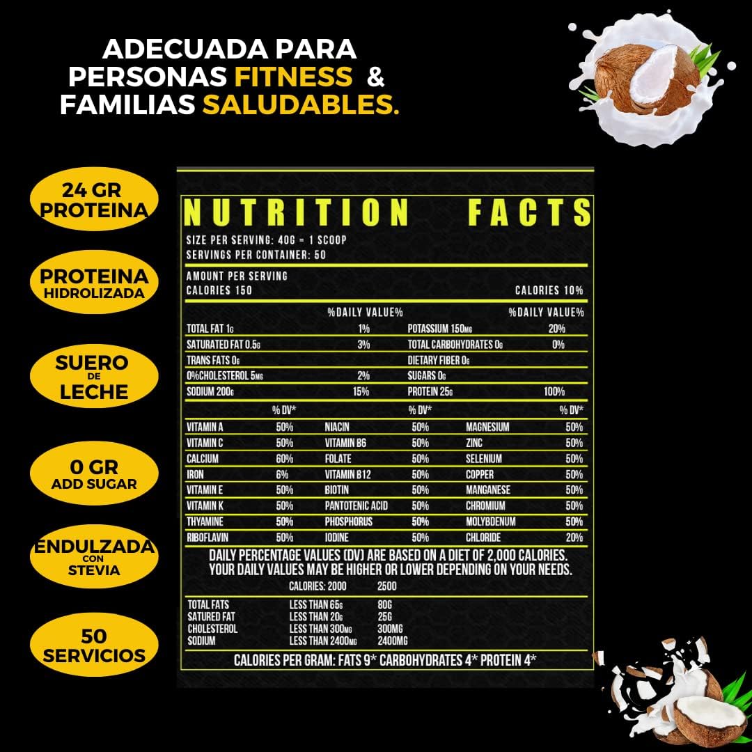 BIOTECKPHARMA | ISO Protein Coconut Cream Flavor ... (Coconut Cream, 2KG)