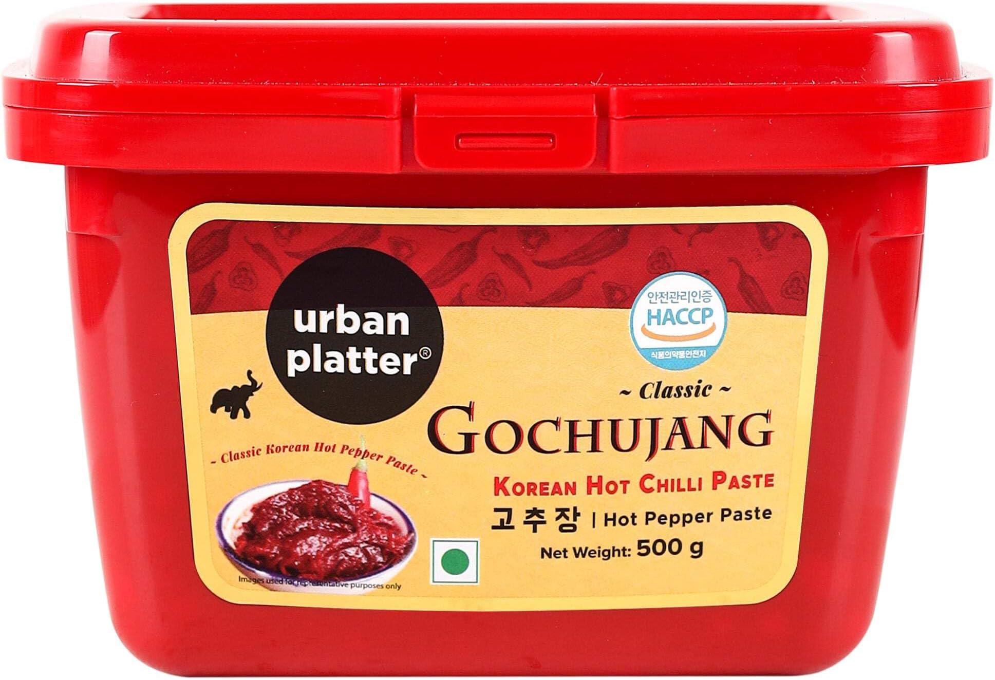 Classic Korean Gochujang, 500g [ Hot Chilli Paste, Thick and Smooth, Unique Umami Flavour]
