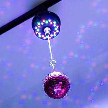 Amazon.co.jp : STGGTS ミラーディスコボール ディスコライト 自動回転