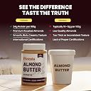 Pintola Almond Butter Creamy 350g - All Natural Unsalted Butter, Healthy Almond Butter Unsweetened for Bread Spreads, Vegan gallery image