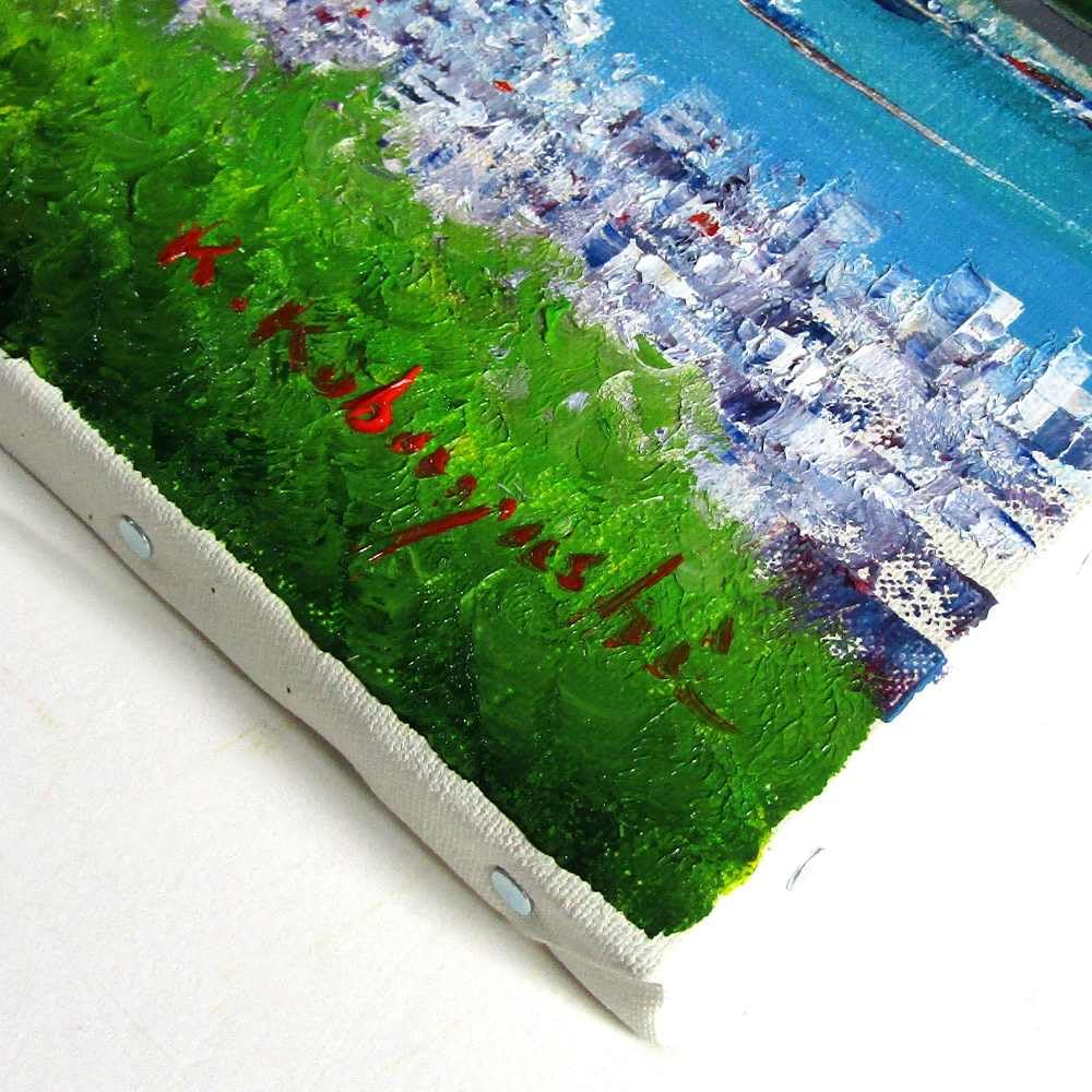 Amazon.co.jp: 小林幸三 尾道 F4号 油彩画 油絵 風景画 瀬戸内海 大橋