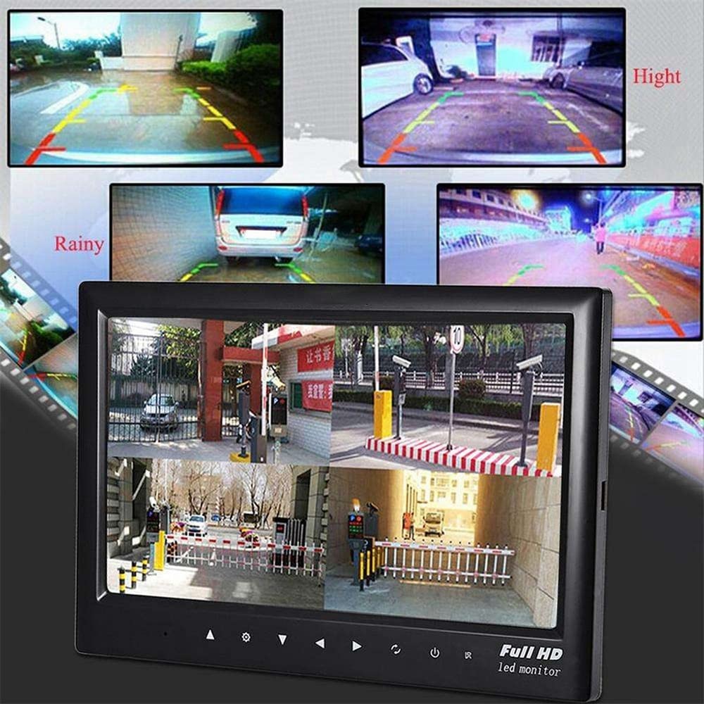 Caméra Recul Voiture Moniteur Vue Arrière Automobile Moniteur Voiture 7 Pouces pour L'électronique Voiture Caméra Surveillance Sécurité À La Maison Caméra recul