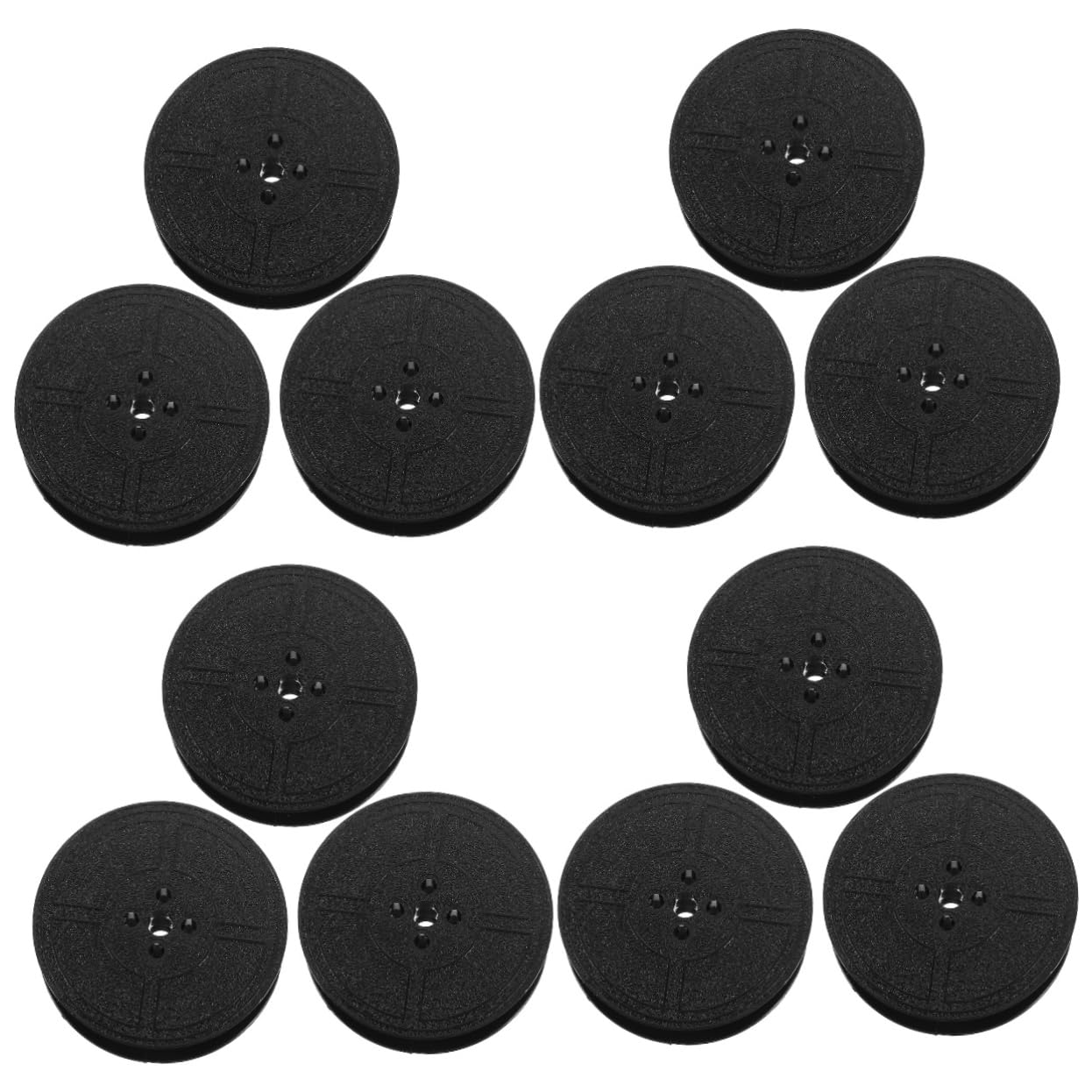 NUOBESTY 4 Ensembles Ruban De Machine À Écrire - Machine À Écrire - Accessoire Machine Écrire Ruban Absorbant L'encre Ruban Encreur De Remplacement Plastique Black 3 Pièces * 4