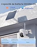 Reolink 4K Solar Camera Outdoor Wireless Altas PT Ultra+Solar Panel, 20000mAh Rechargeable Battery, F1.0, 2.4/5GHz Wi-Fi 6, 355°Pan & 90°Tilt, Smart Detection, Support up to 512GB microSD Card - 3