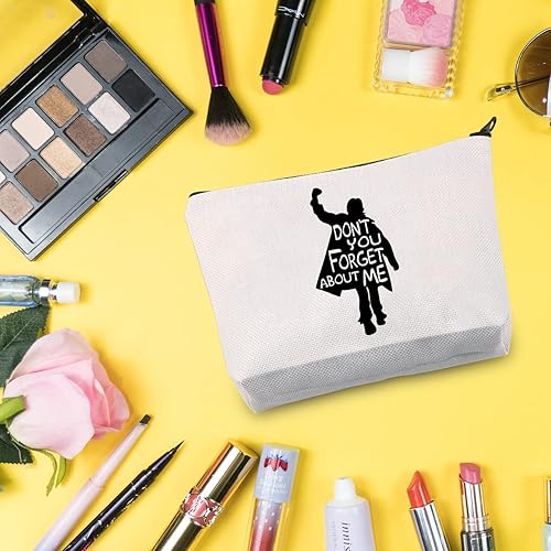 Miniatura 5 de G2TUP The Breakfast C - Bolsa de maquillaje inspirada en la película Don't You Forget About Me Silhouette de los años 80, bolsa de cosméticos de