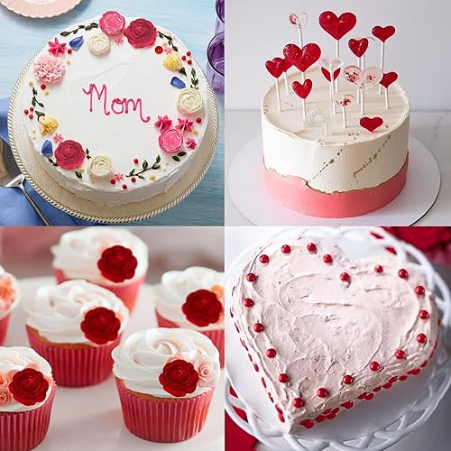 Miniatura 7 de YGAOHF Molde de silicona rosa para chocolate, 3 piezas de fondant de perlas y molde en forma de corazón, mini moldes de silicona para pastel de