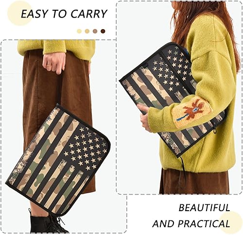 Vista 53 de Kcldeci Carpeta de archivos expansible de 13 bolsillos de mármol morado, carpeta de archivos de acordeón, organizador de documentos, carpeta