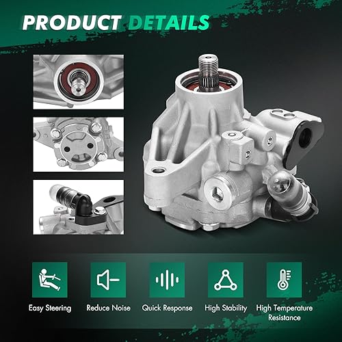 Miniatura 779 de SCITOO Bomba de dirección asistida compatible para 2005 para Saab 9-2X 2.0L, 2006 para Saab 9-2X 2.5L, 2004-2005 para Subaru Impreza 2.0L, 21-5396