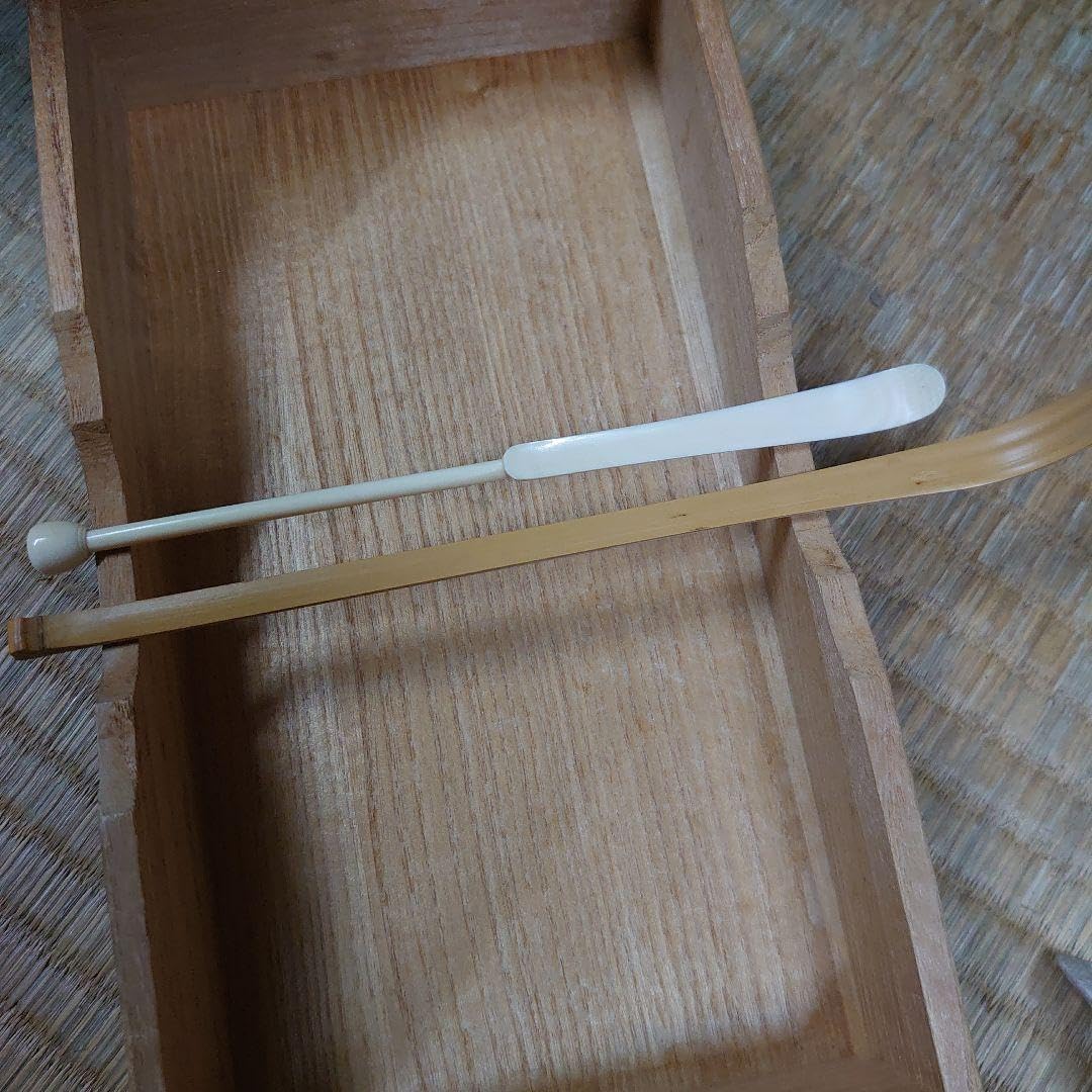 茶道 いもがしら茶杓ともとふし茶杓2点 茶道 いもがしら茶杓