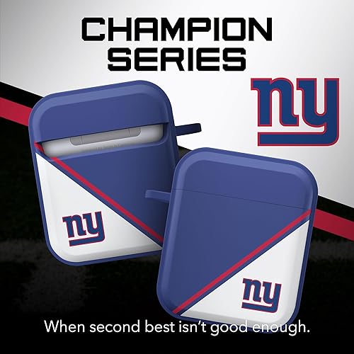 Miniatura 3 de Game Time New York Giants HDX Champion Series - Funda compatible con Apple AirPods Gen 1 y 2